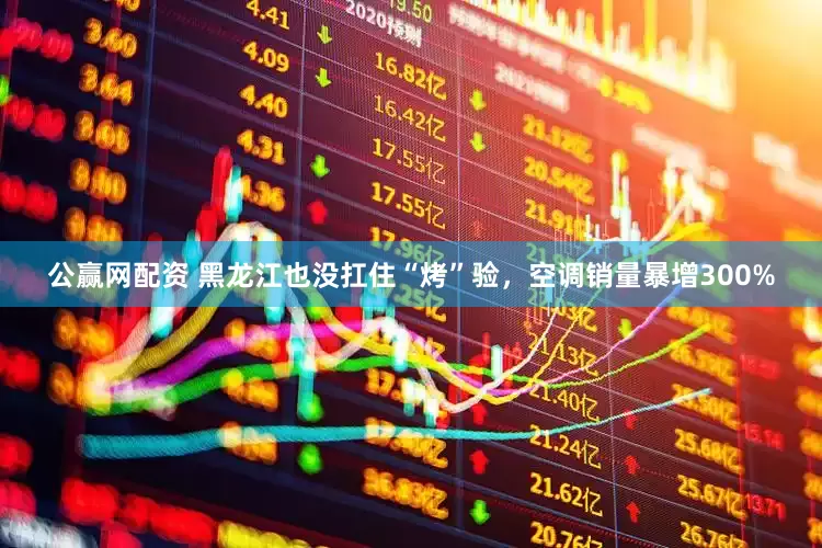 公赢网配资 黑龙江也没扛住“烤”验，空调销量暴增300%